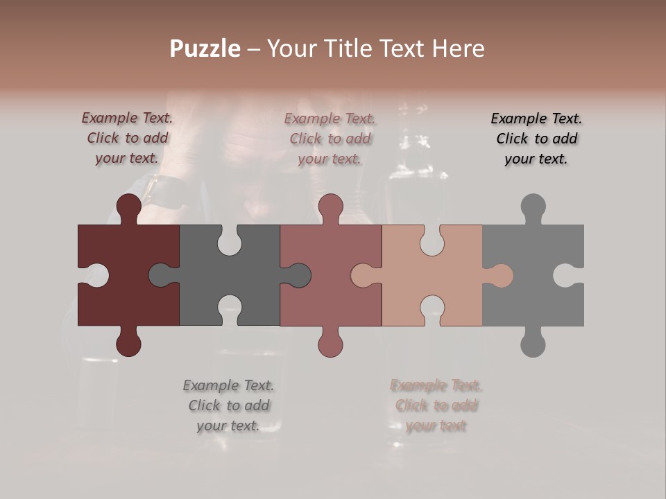 Black Poor Suicide PowerPoint Template