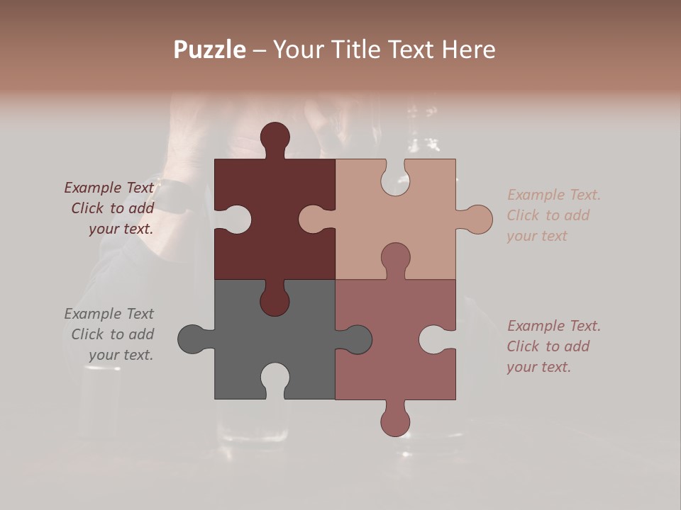 Black Poor Suicide PowerPoint Template