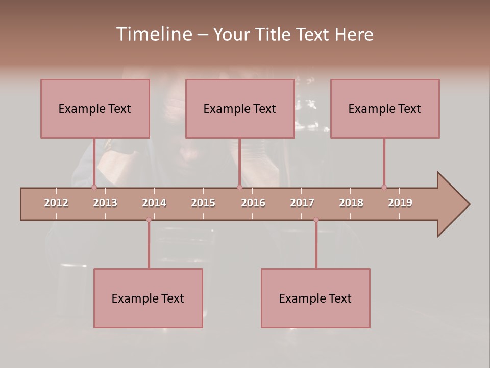 Black Poor Suicide PowerPoint Template