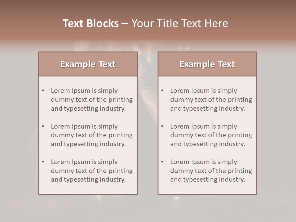 Black Poor Suicide PowerPoint Template