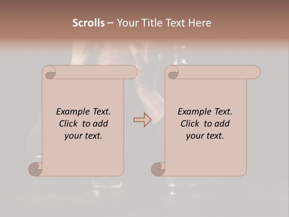 Black Poor Suicide PowerPoint Template