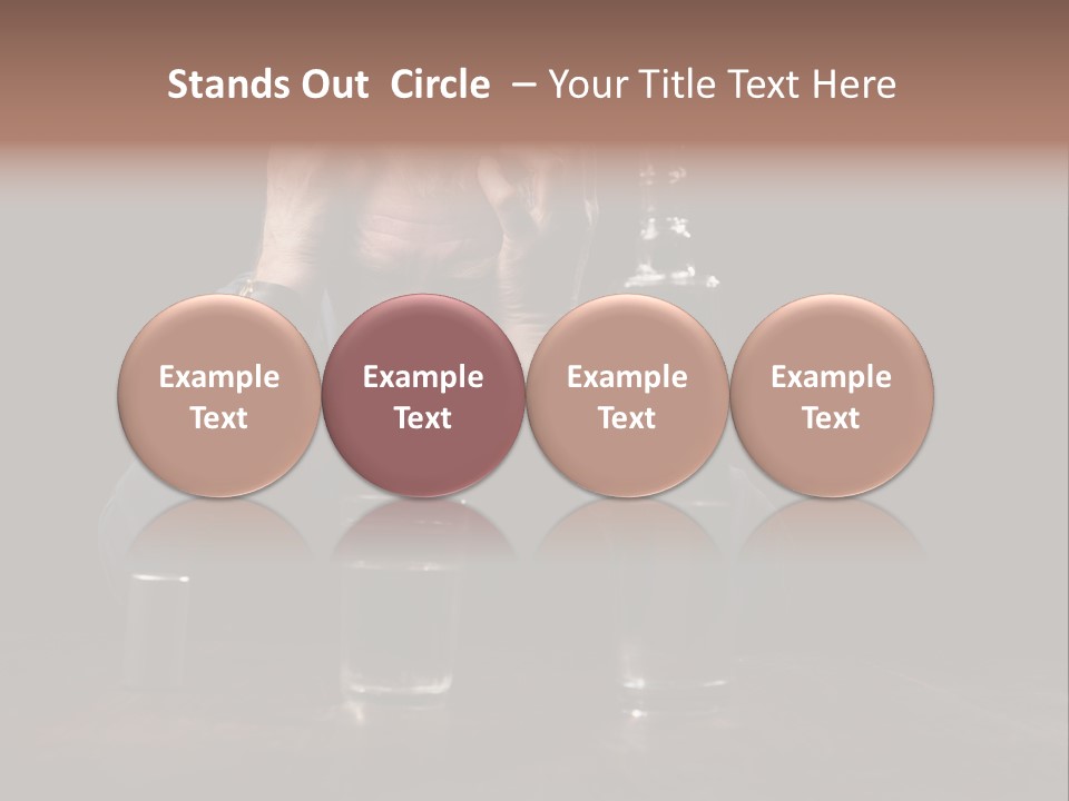 Black Poor Suicide PowerPoint Template