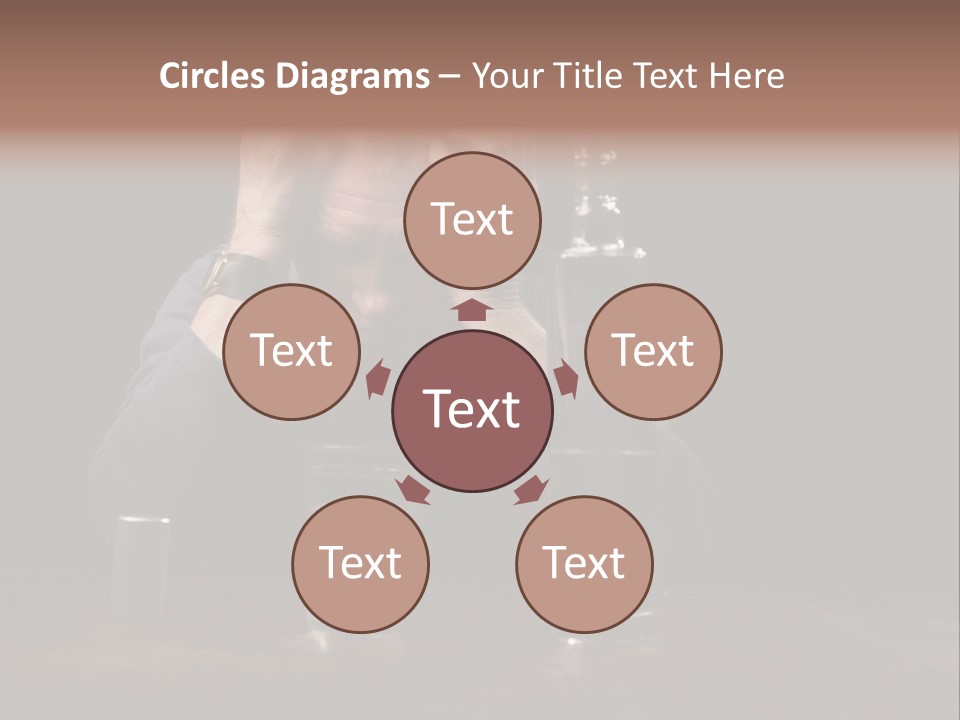 Black Poor Suicide PowerPoint Template