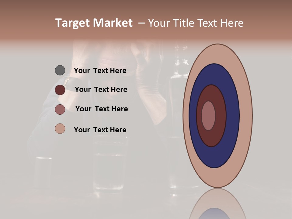 Black Poor Suicide PowerPoint Template