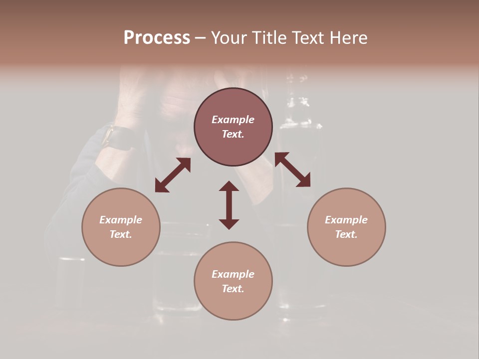 Black Poor Suicide PowerPoint Template