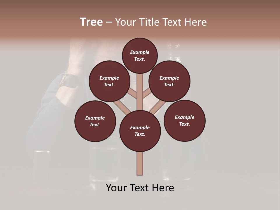 Black Poor Suicide PowerPoint Template