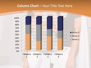 Teeth Couple Toothpaste PowerPoint Template