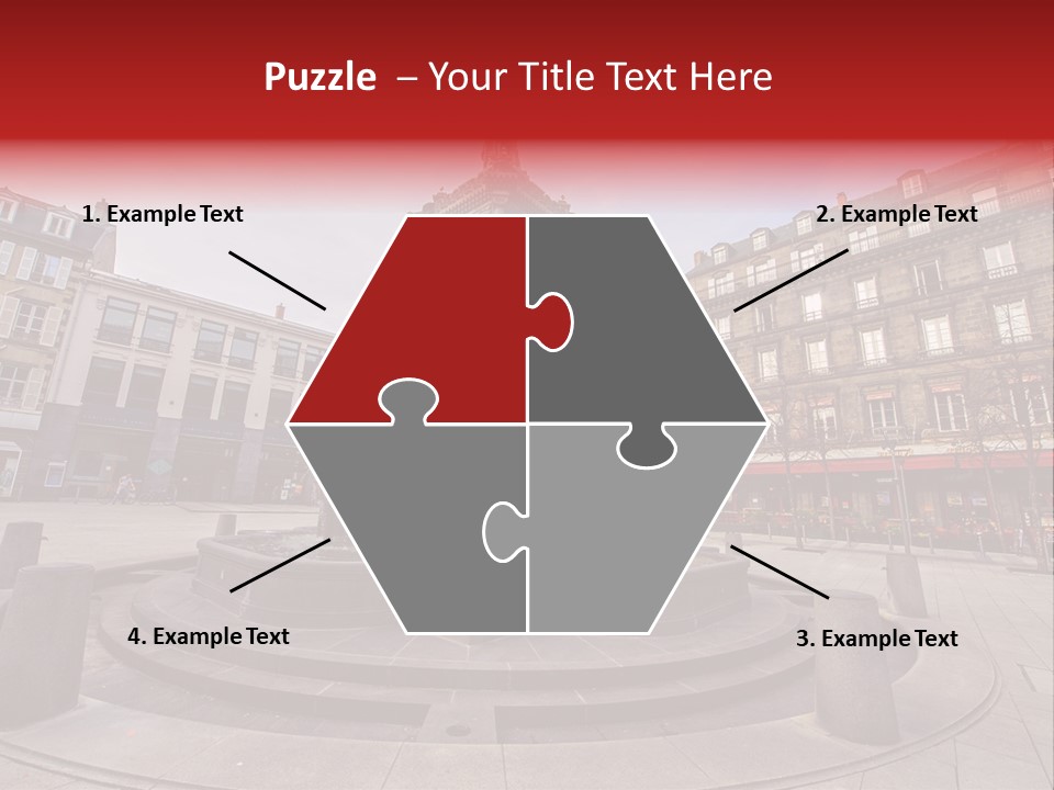 Fly Man Business PowerPoint Template