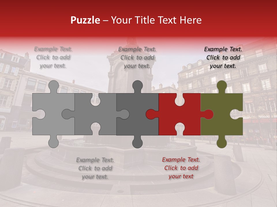 Fly Man Business PowerPoint Template