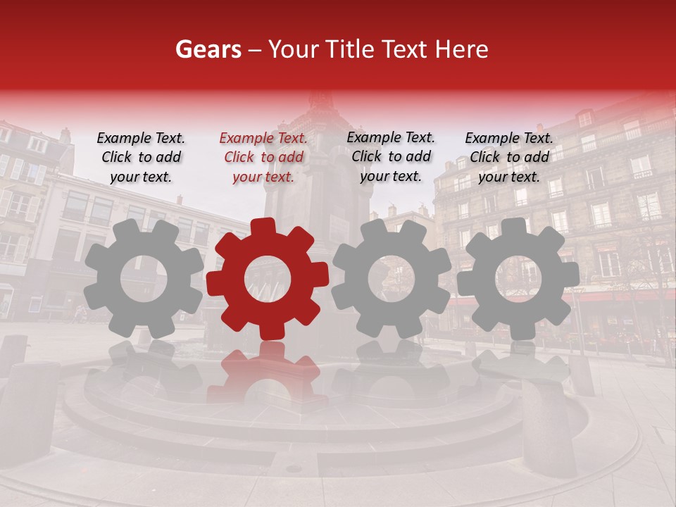 Fly Man Business PowerPoint Template