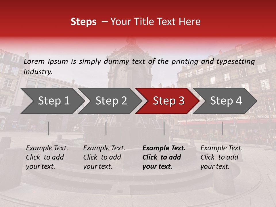 Fly Man Business PowerPoint Template