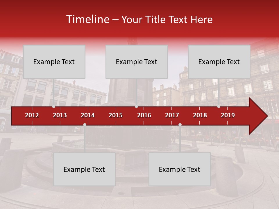 Fly Man Business PowerPoint Template