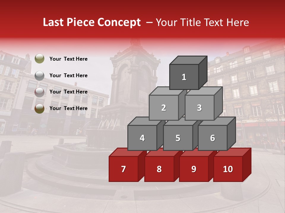 Fly Man Business PowerPoint Template