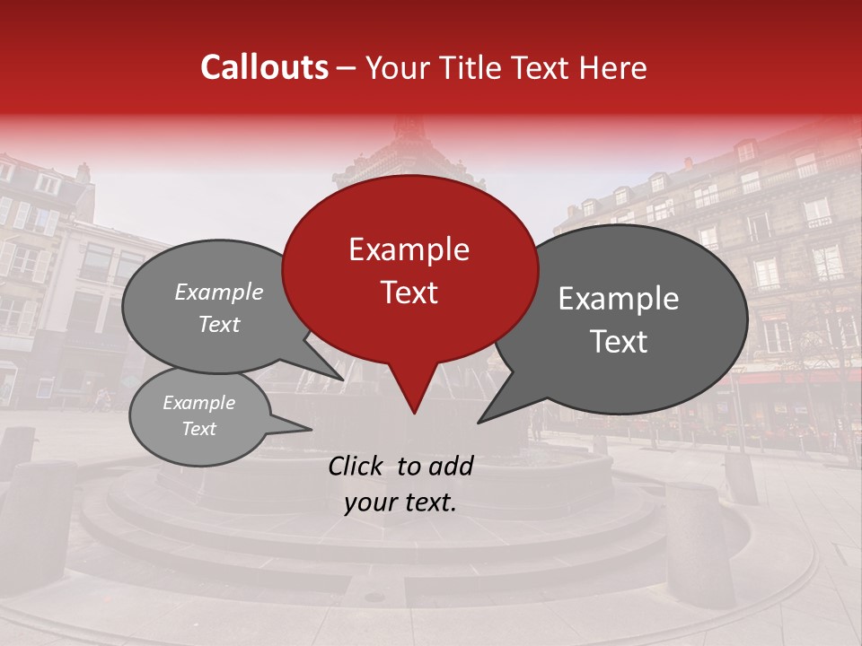 Fly Man Business PowerPoint Template