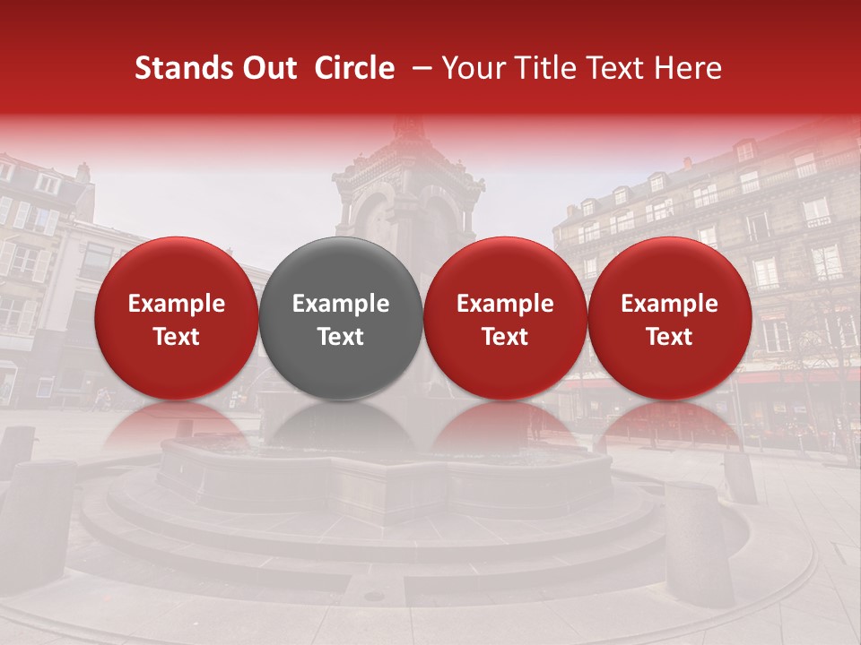 Fly Man Business PowerPoint Template