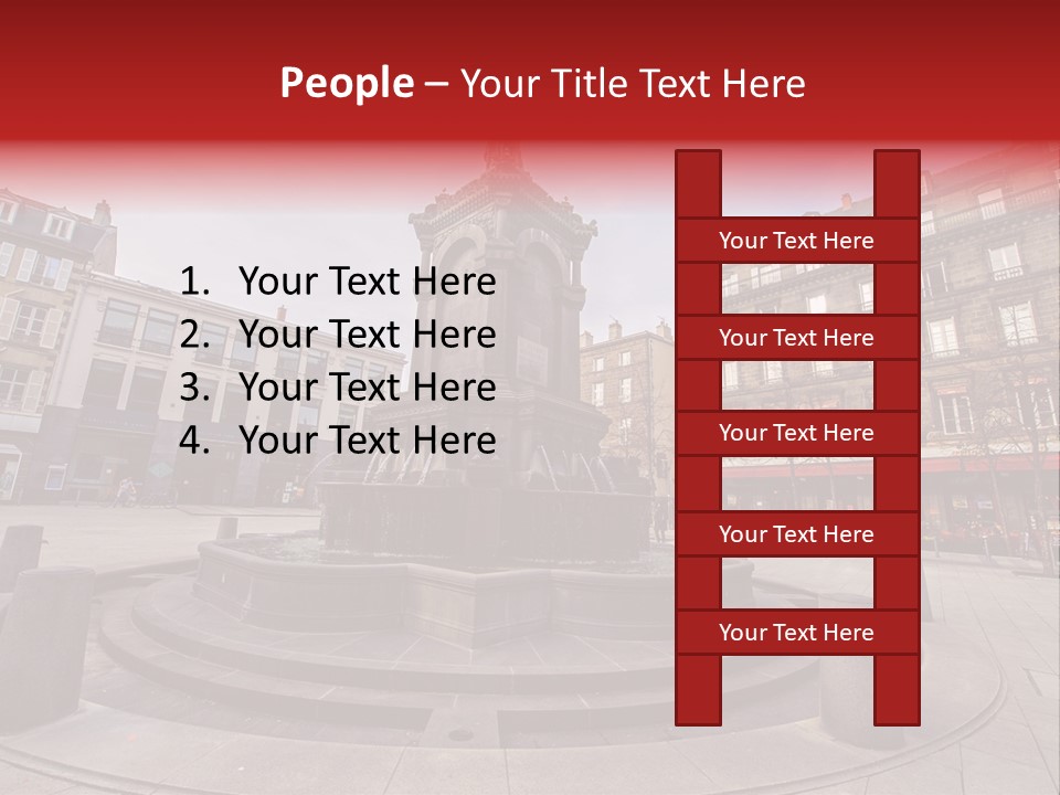 Fly Man Business PowerPoint Template