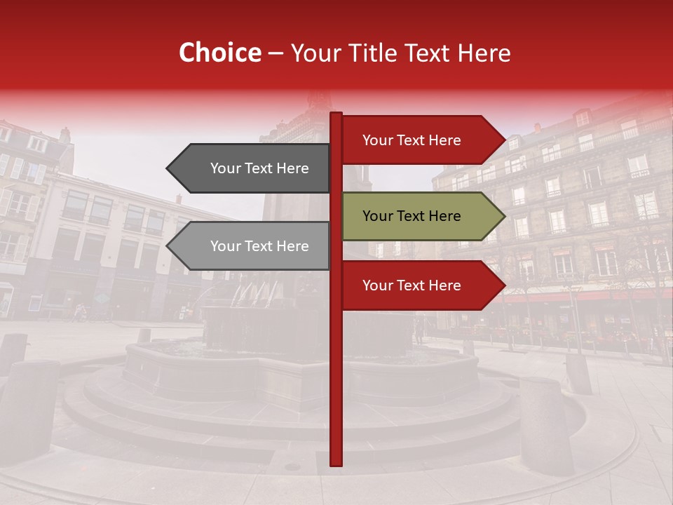 Fly Man Business PowerPoint Template