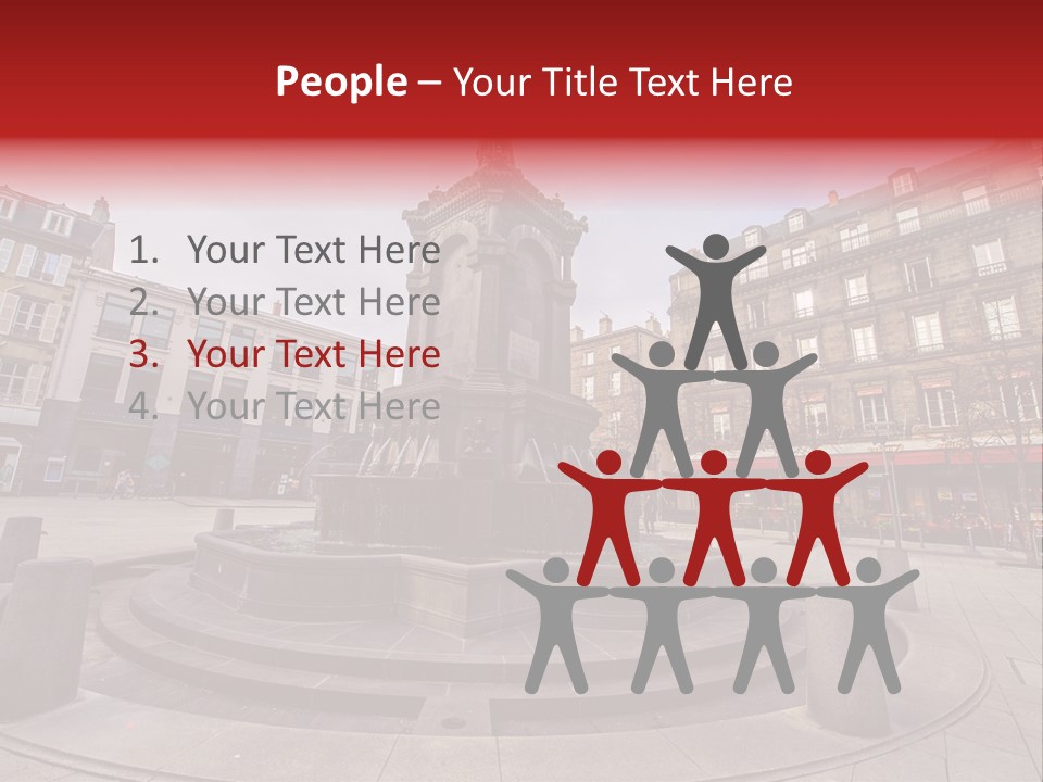 Fly Man Business PowerPoint Template