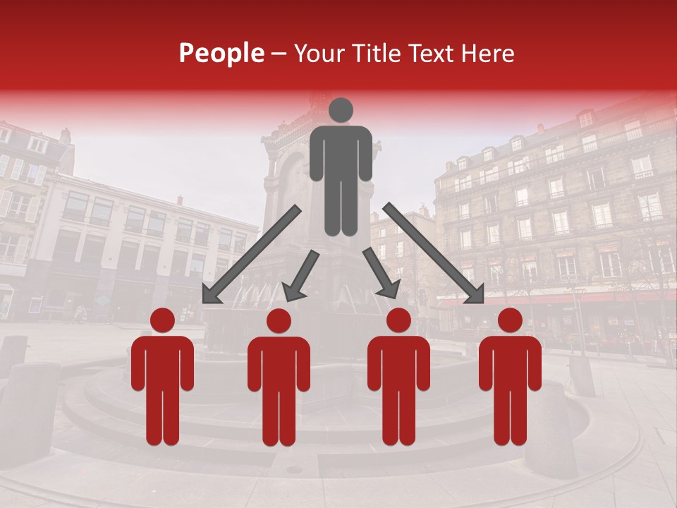 Fly Man Business PowerPoint Template