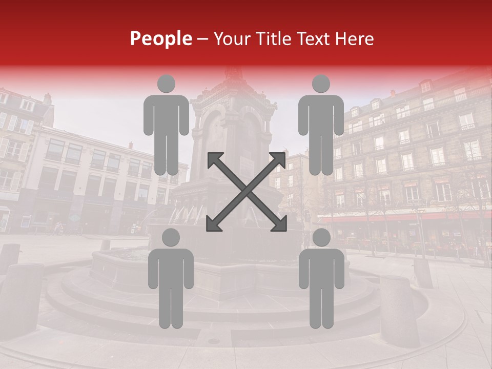 Fly Man Business PowerPoint Template