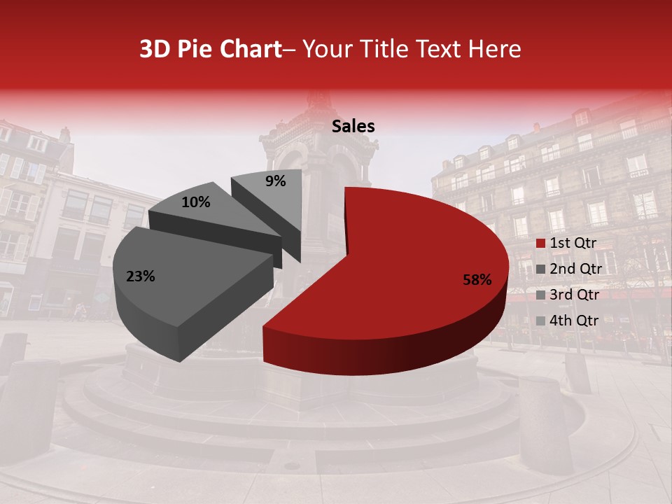 Fly Man Business PowerPoint Template