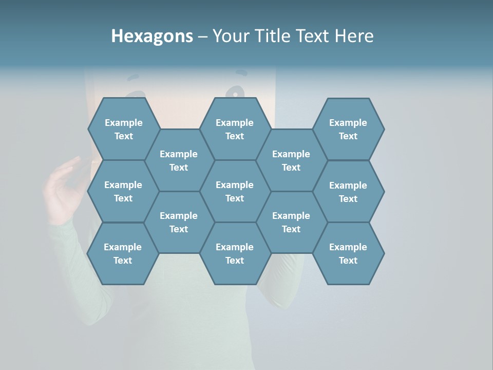 Masque Sad Faceless PowerPoint Template