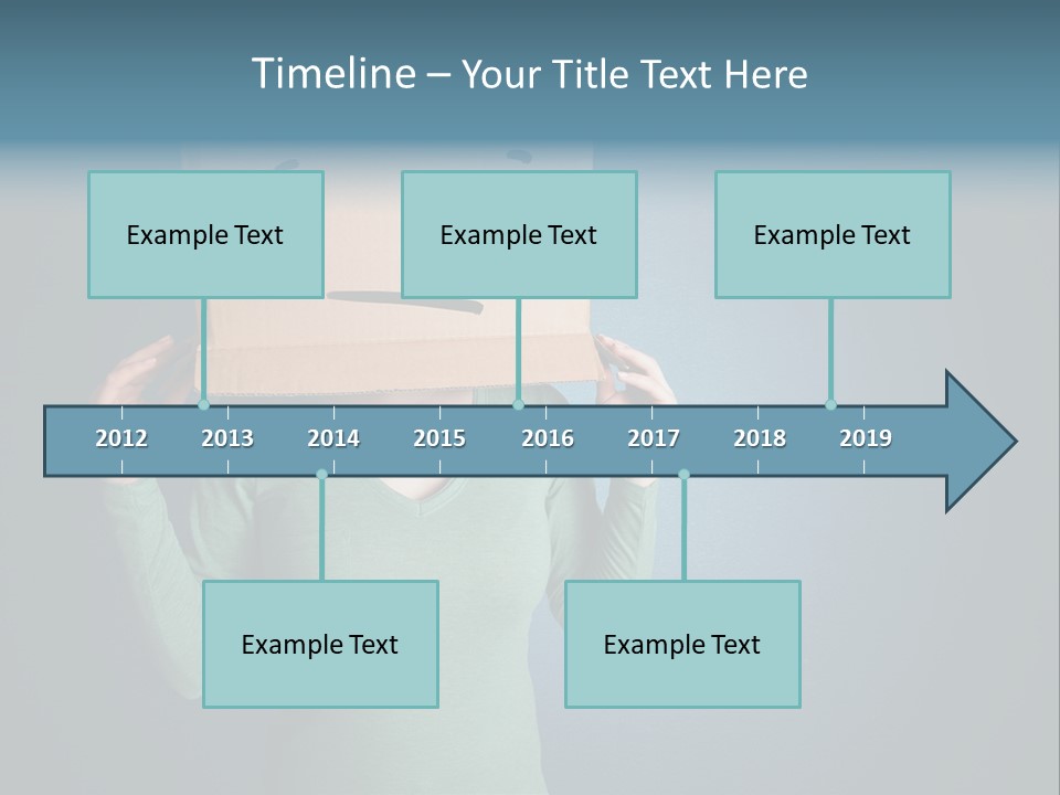 Masque Sad Faceless PowerPoint Template