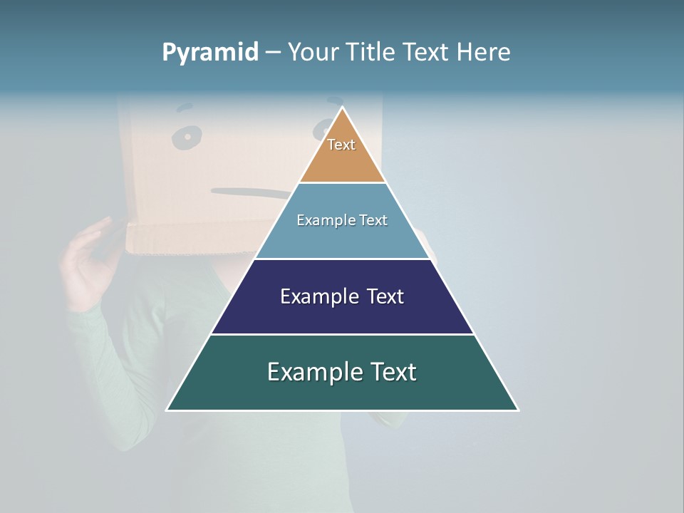 Masque Sad Faceless PowerPoint Template