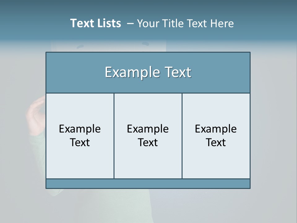 Masque Sad Faceless PowerPoint Template