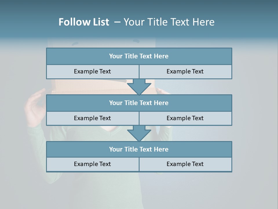 Masque Sad Faceless PowerPoint Template