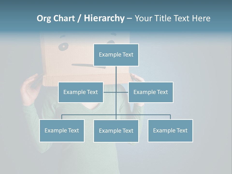 Masque Sad Faceless PowerPoint Template