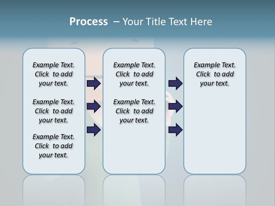 Masque Sad Faceless PowerPoint Template