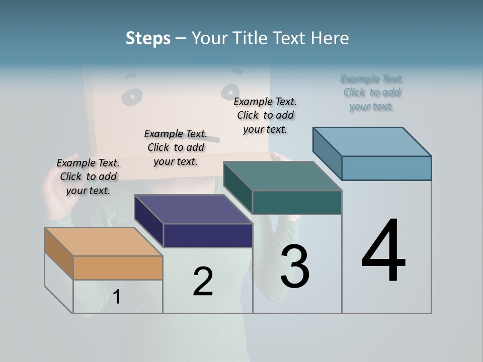 Masque Sad Faceless PowerPoint Template