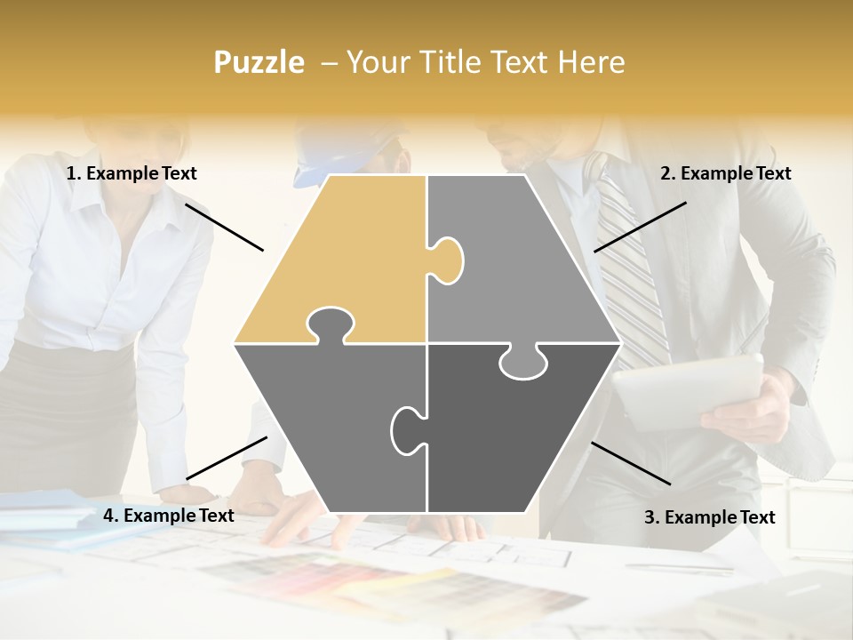 Company Meeting Indoors PowerPoint Template