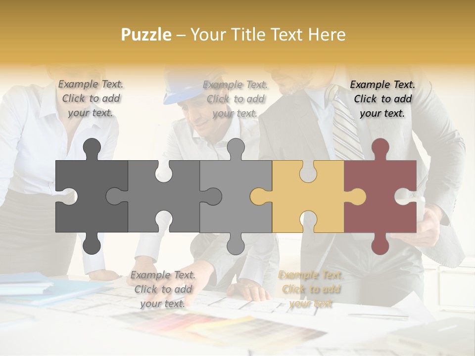 Company Meeting Indoors PowerPoint Template