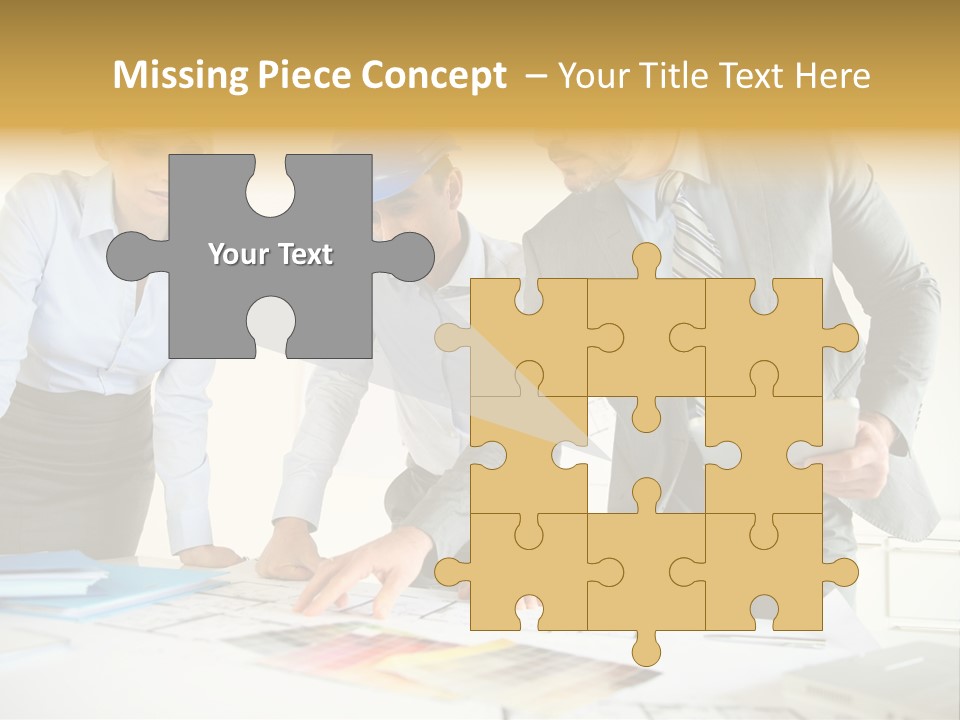 Company Meeting Indoors PowerPoint Template