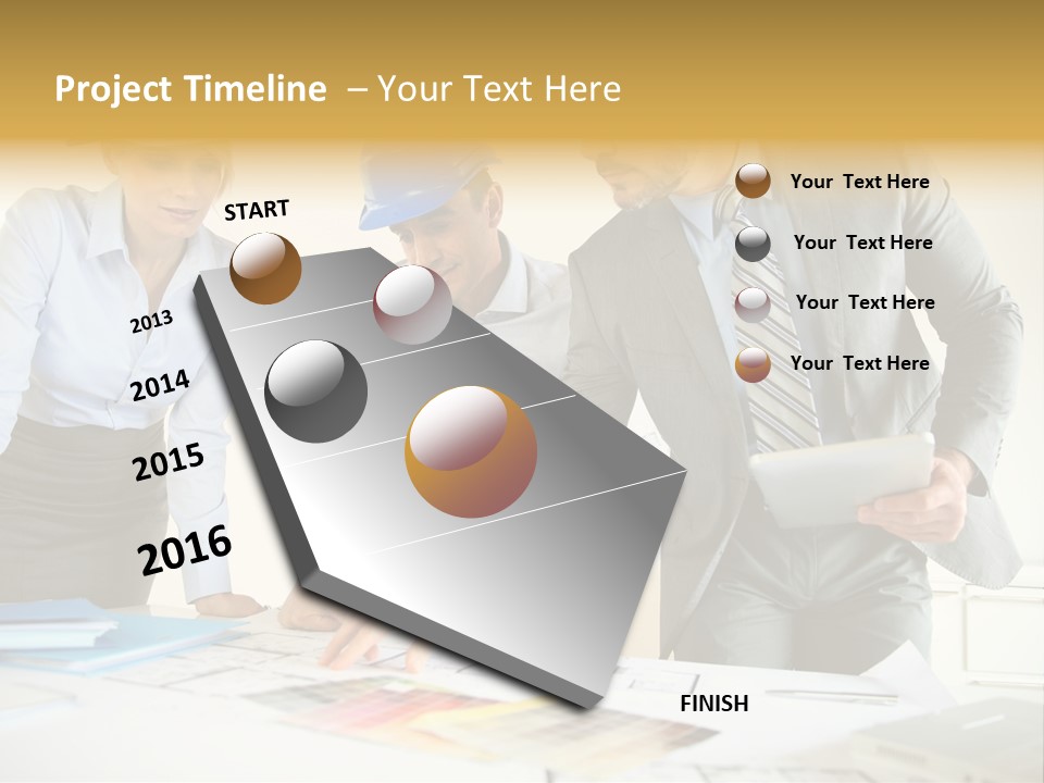 Company Meeting Indoors PowerPoint Template