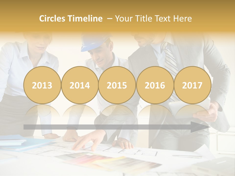 Company Meeting Indoors PowerPoint Template