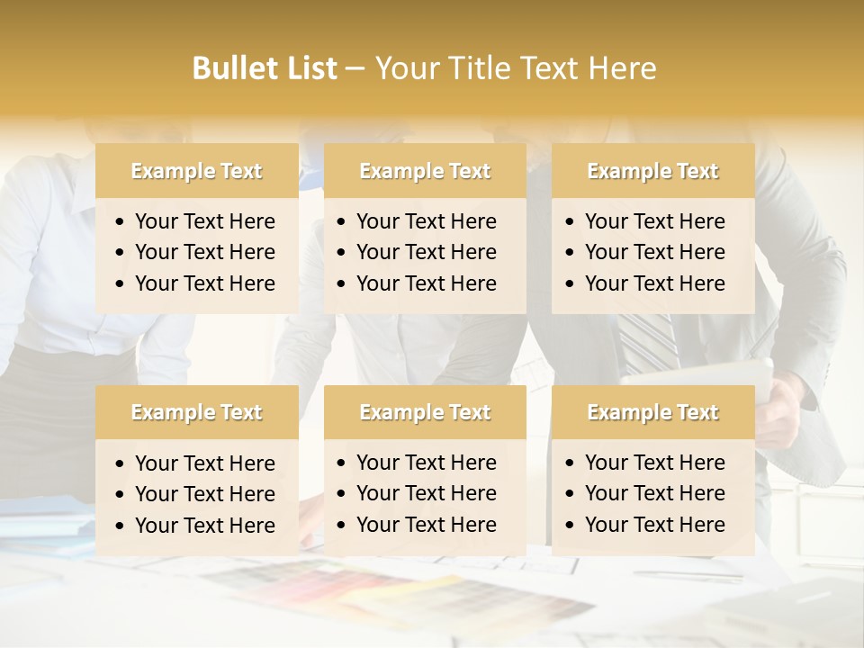 Company Meeting Indoors PowerPoint Template