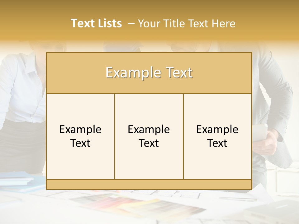Company Meeting Indoors PowerPoint Template