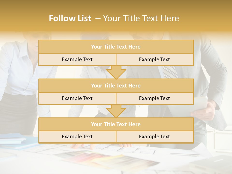 Company Meeting Indoors PowerPoint Template