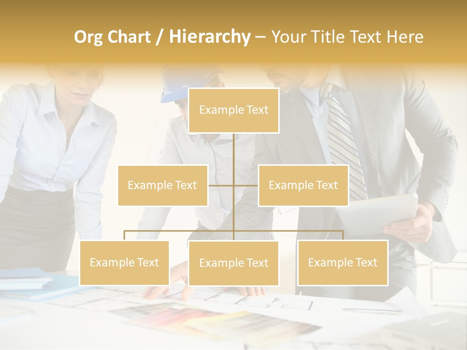 Company Meeting Indoors PowerPoint Template