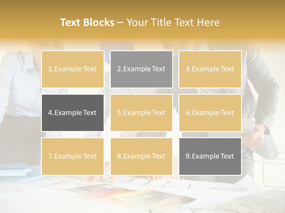 Company Meeting Indoors PowerPoint Template