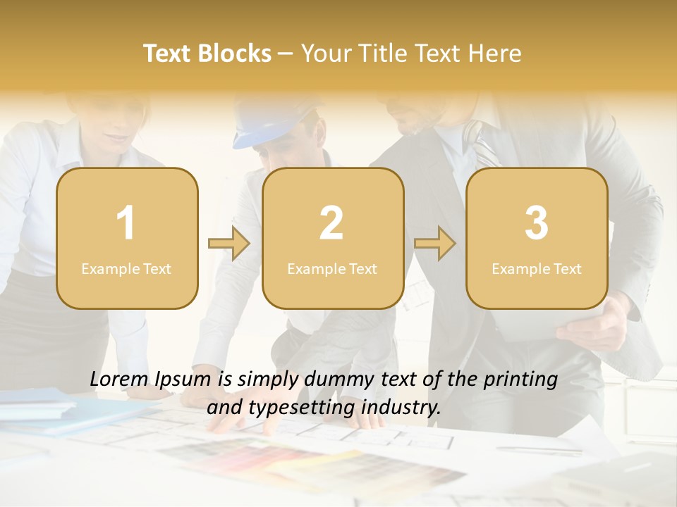 Company Meeting Indoors PowerPoint Template