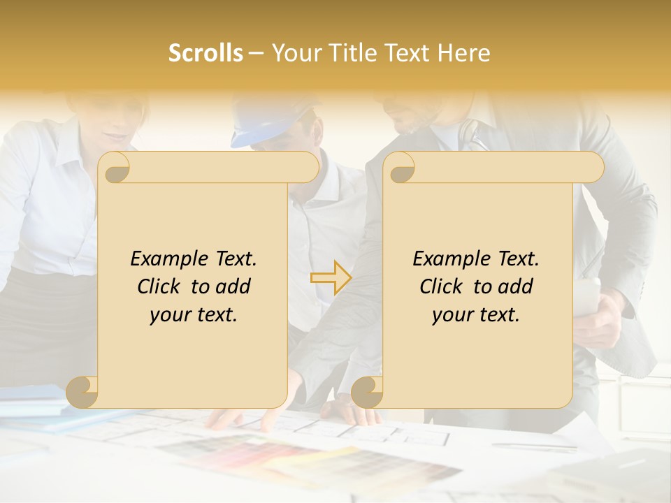 Company Meeting Indoors PowerPoint Template