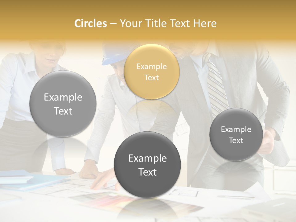 Company Meeting Indoors PowerPoint Template