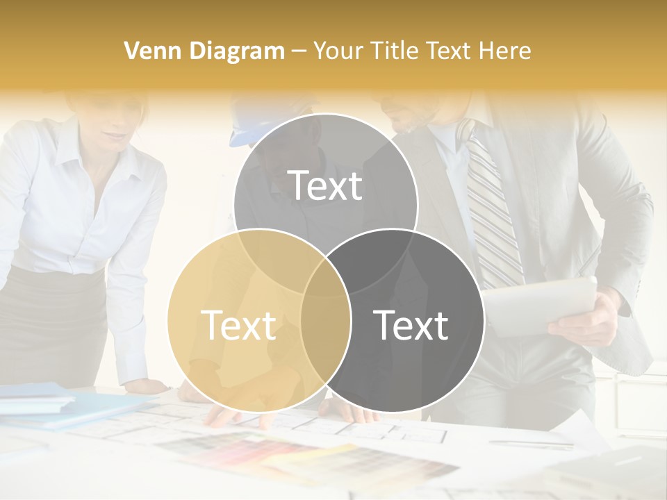 Company Meeting Indoors PowerPoint Template