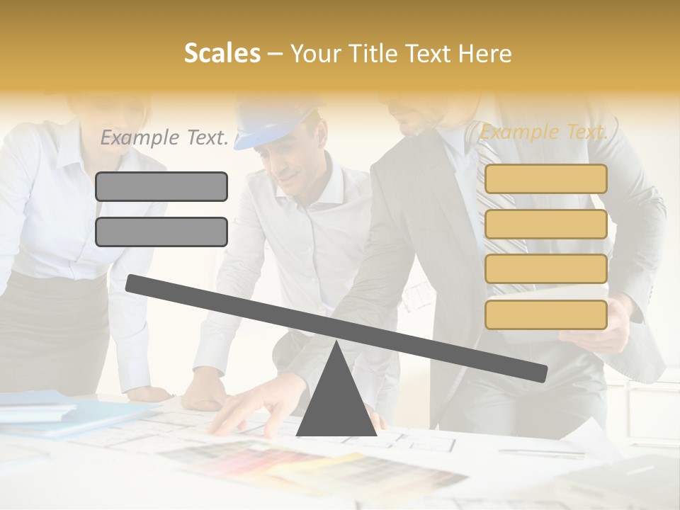Company Meeting Indoors PowerPoint Template