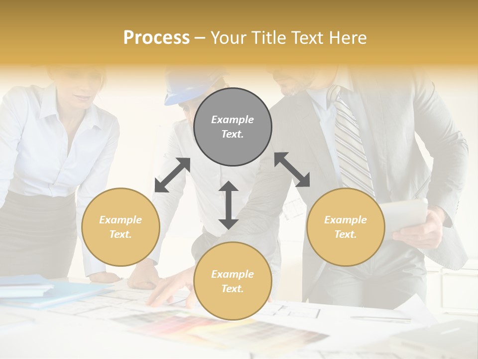 Company Meeting Indoors PowerPoint Template