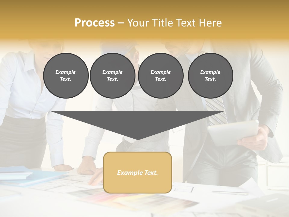 Company Meeting Indoors PowerPoint Template